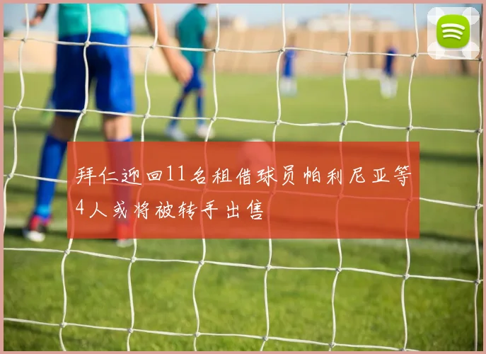 拜仁迎回11名租借球员帕利尼亚等4人或将被转手出售